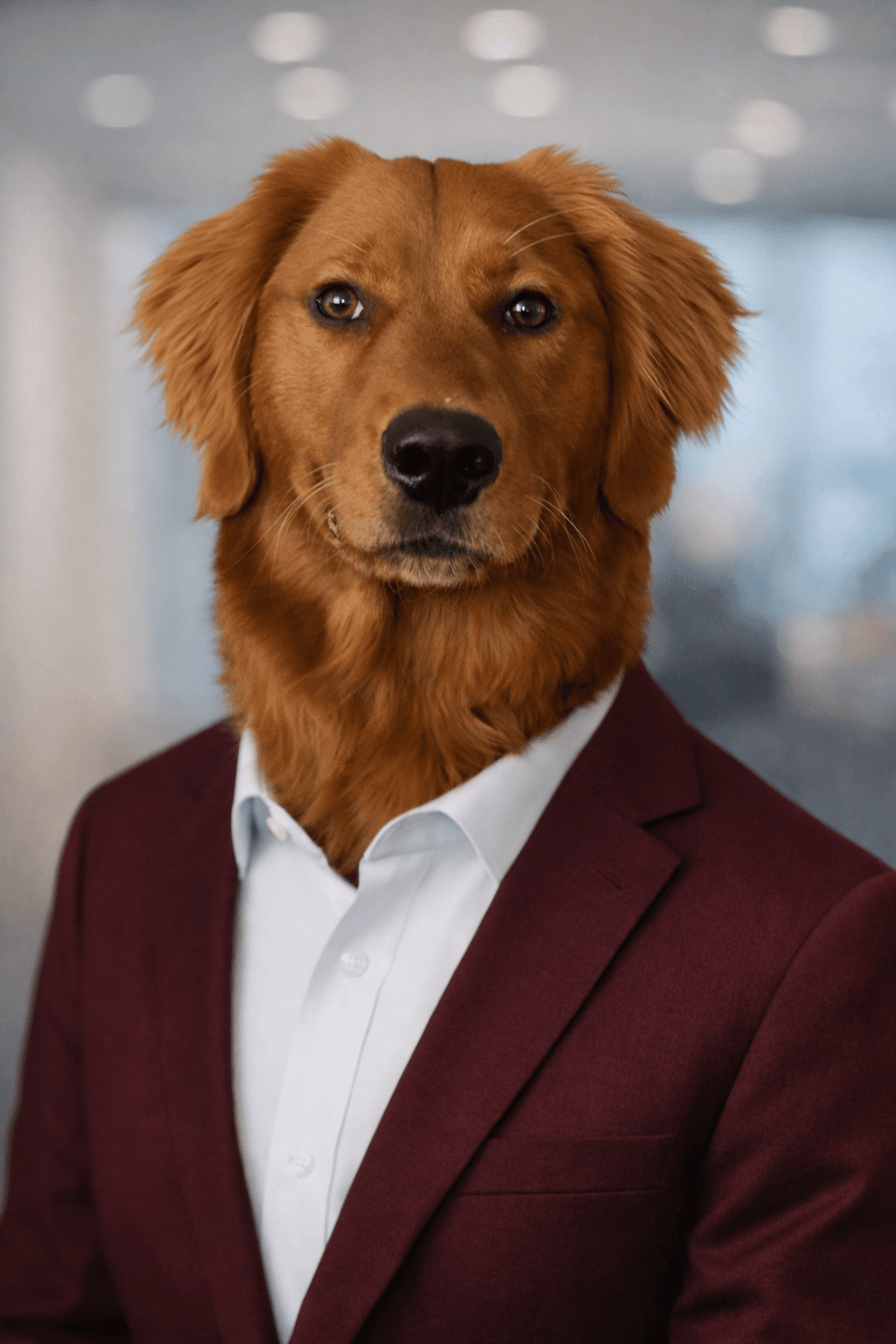 Professional headshot of Sir Barksalot III